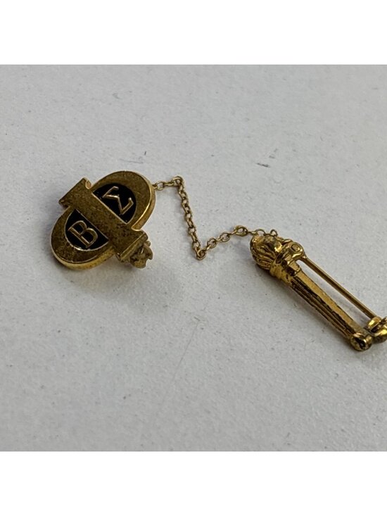 Jewelry - Vintage Beta Sigma Phi Exemplar Torch Sorority Member Lapel Pin